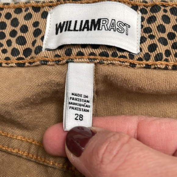William Rast Cheetah Print Perfect Ankle Skinny Jeans - Picture 5 of 13